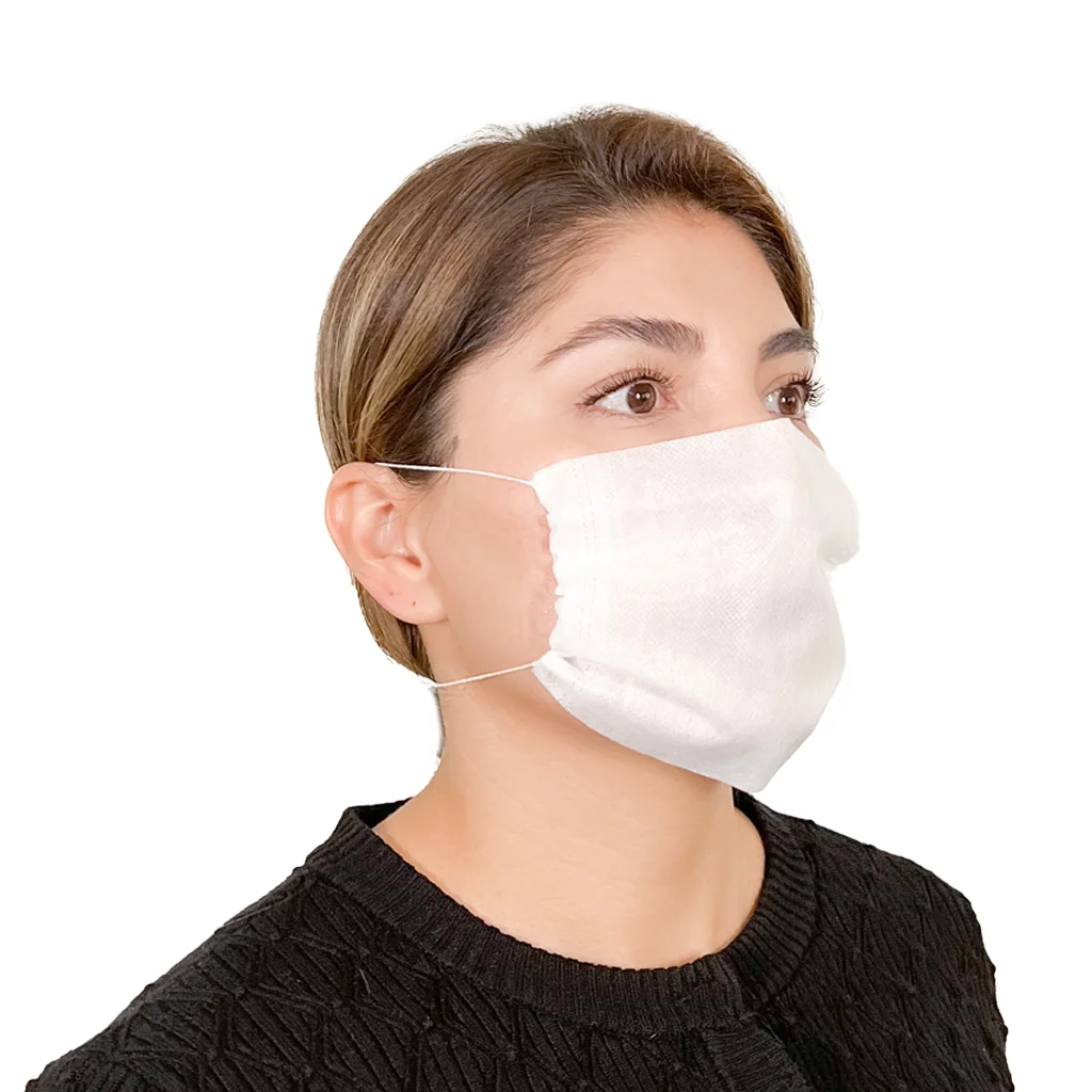 Cubrebocas de Polipropileno Doble Sellado